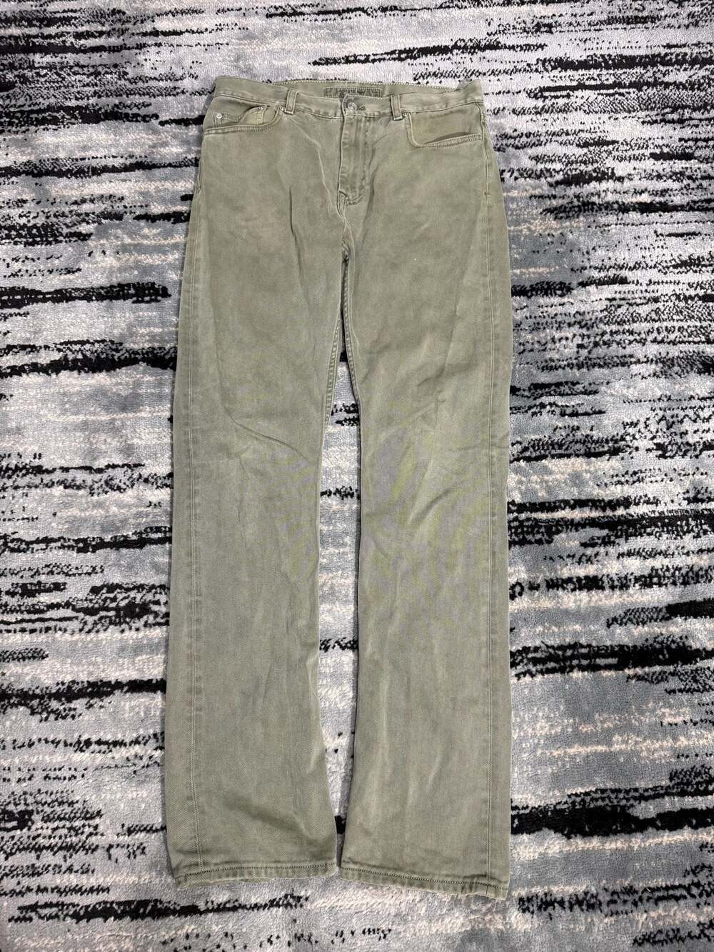 Lacoste Olive Green Regular Fit Jeans
